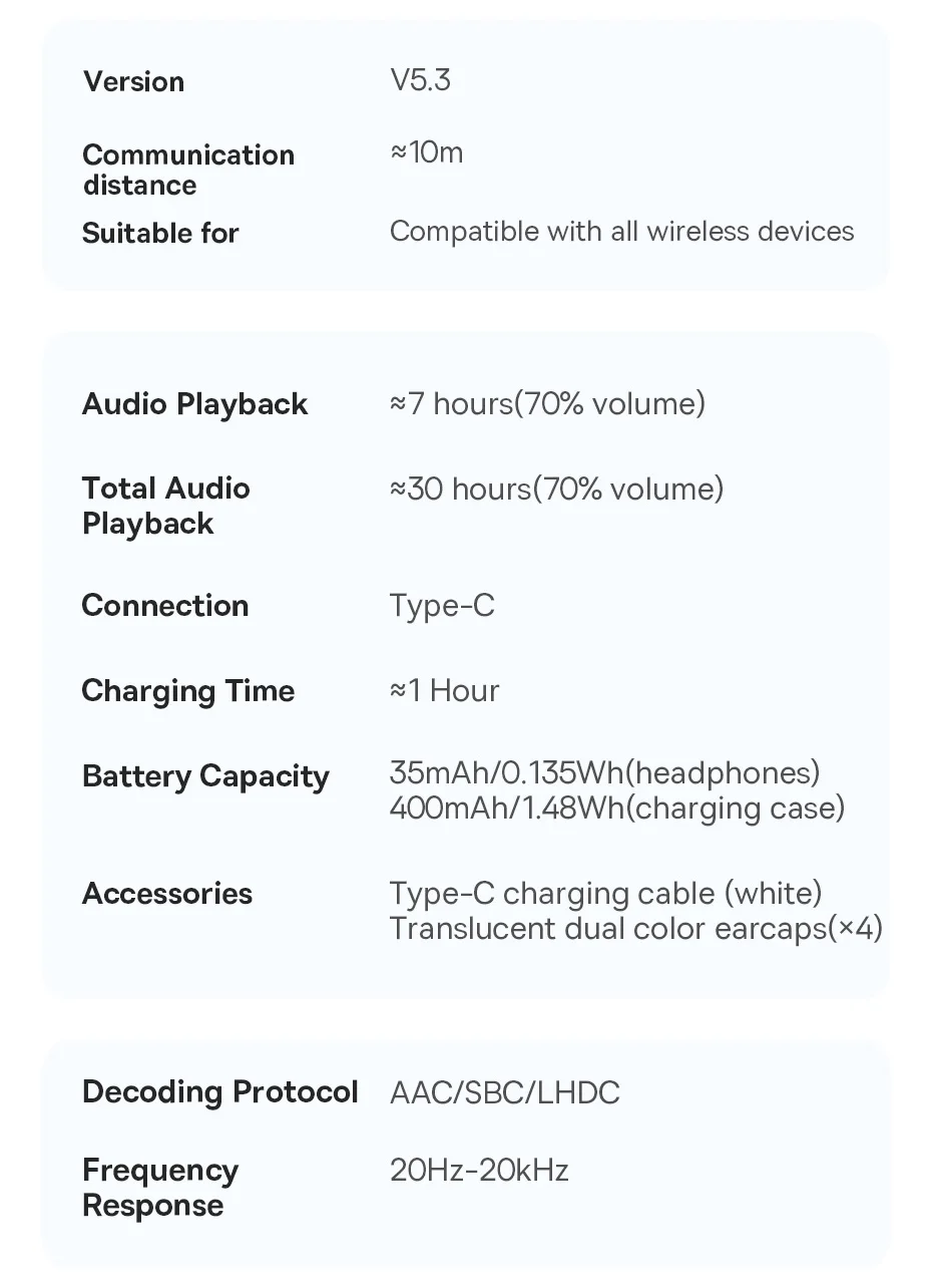 Baseus Bowie M2s Wireless Earphone Bluetooth 5.3 -48dB Active Noise Cancellation Headphone Support 3D Spatial Audio TWS Earbuds