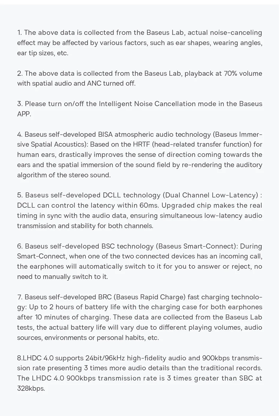 Baseus Bowie M2s Wireless Earphone Bluetooth 5.3 -48dB Active Noise Cancellation Headphone Support 3D Spatial Audio TWS Earbuds