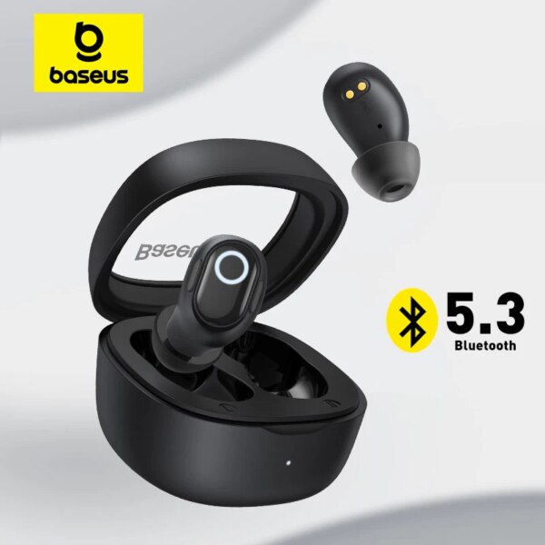 Baseus Bowie WM02 True Wireless Earbuds with Low-Latency Mode and Smart App Control