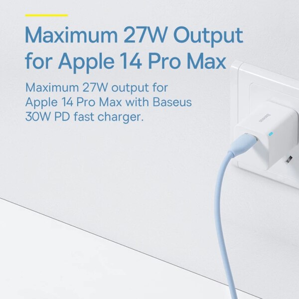 Baseus Jelly Liquid Silica Gel Fast Charging Cable 20W PD Type-C to Lightning for Apple iPhone - Image 3