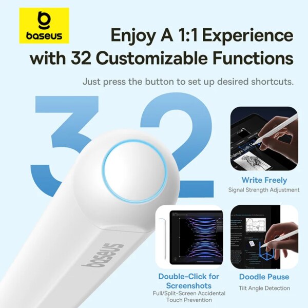 Baseus Smooth Writing 3 Wireless Charging Stylus with LDS Technology for iPad - Image 6