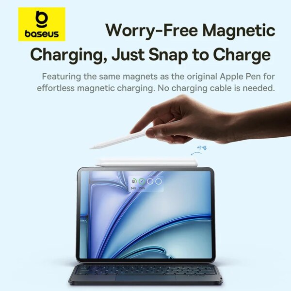 Baseus Smooth Writing 3 Wireless Charging Stylus with LDS Technology for iPad - Image 3