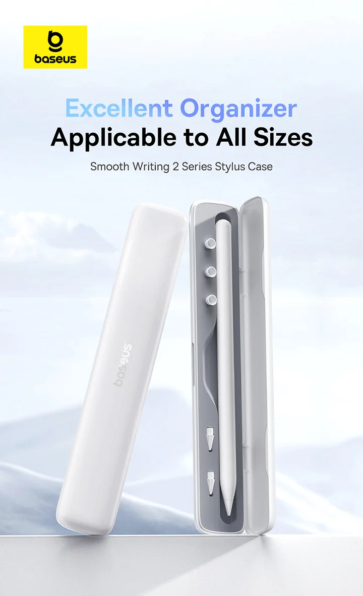 Baseus Stylus Pen Carrying Case Box Compatible for Apple Pencil 2 iPad Pencil 2nd Generation 1st Gen Protective Case