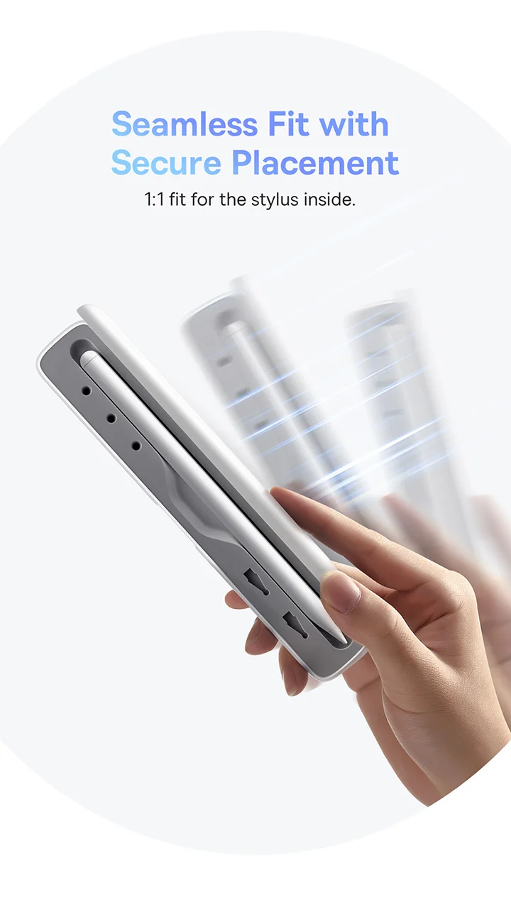 Baseus Stylus Pen Carrying Case Box Compatible for Apple Pencil 2 iPad Pencil 2nd Generation 1st Gen Protective Case