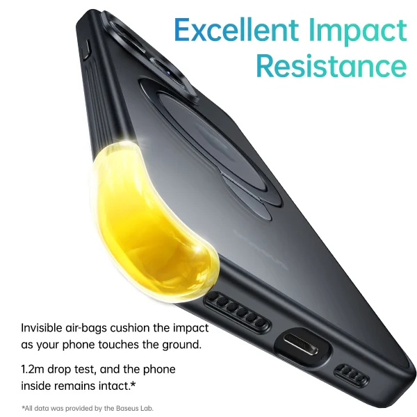 Baseus SkyRing Magnetic Stand Case for iPhone 16 15 14 13 Pro Max Plus with Adjustable Kickstand - Image 6
