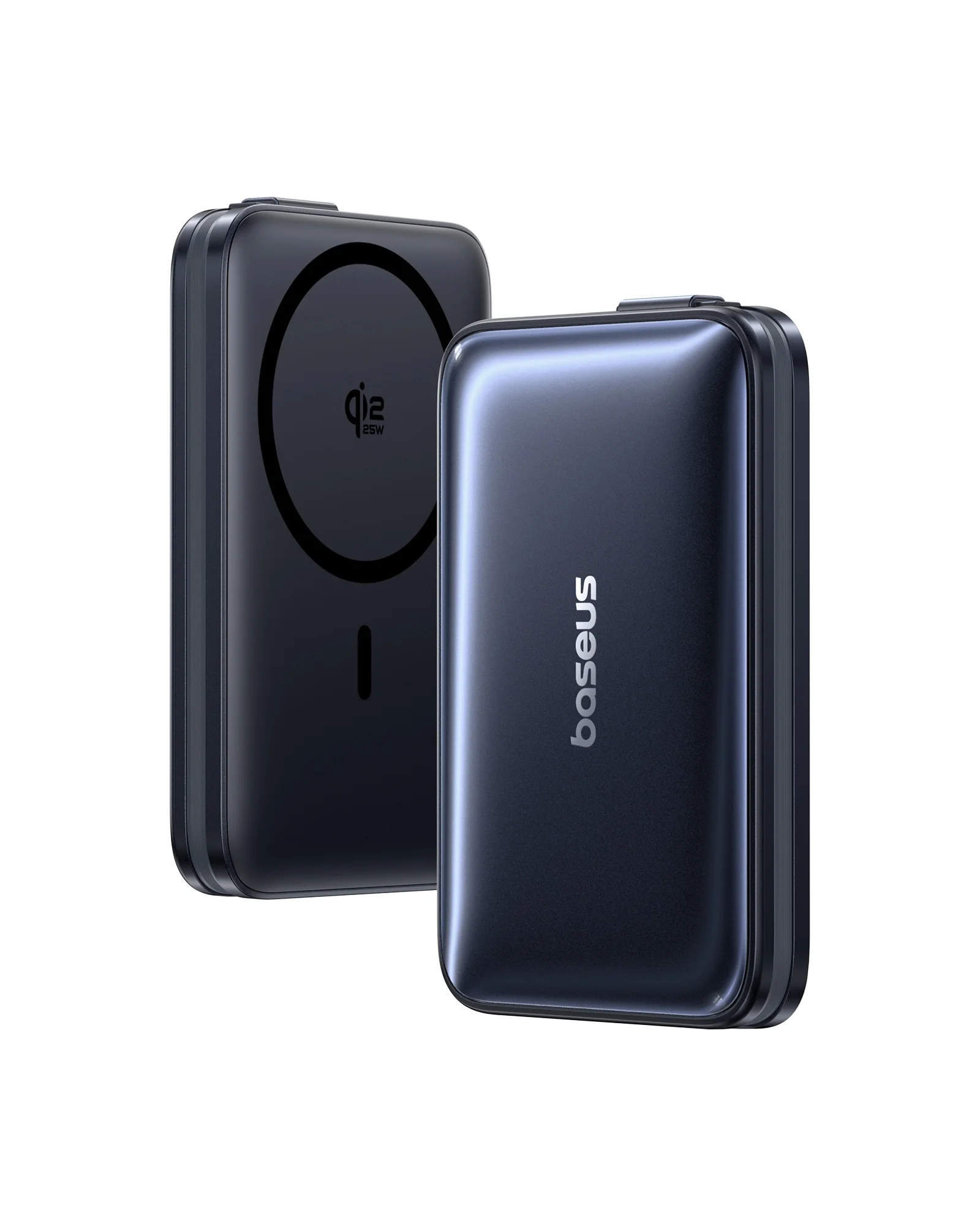 Baseus 10000mAh 45W Power Bank For Qi2.2 25W MagSafe Magnetic Wireless Charging Built-In USB-C Cable For iPhone 17 Samsung S25