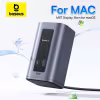 Baseus 12-in-1 USB C Docking Station for Mac Dual DisplayPort HDMI 4K@60Hz 100W PD Hub