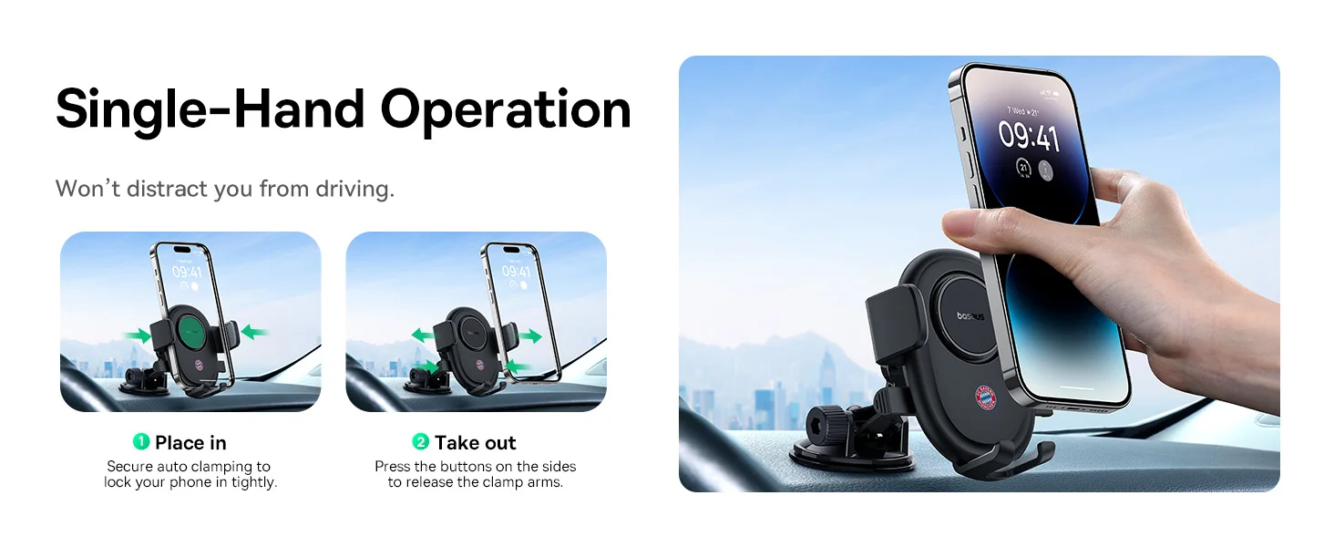 [Limited Clearance Sale]Baseus Fast Charger Wireless Charger Fast delivery Car Chargers Wireless Chargers Car Mount Car Holder