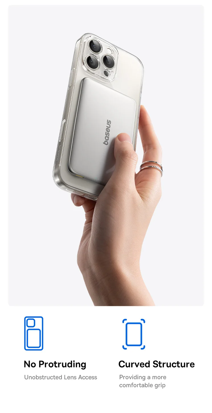 【CCC】Baseus 10000mAh Magnetic Power Bank PD 27W, 5000mAh Magnetic Power Bank PD 20W Card-Sized Powerbank For iPhone 17 Samsung 【CCC】Baseus 10000mAh Magnetic Power Bank PD 27W, 5000mAh Magnetic Power Bank PD 20W Card-Sized Powerbank For iPhone 17 Samsung