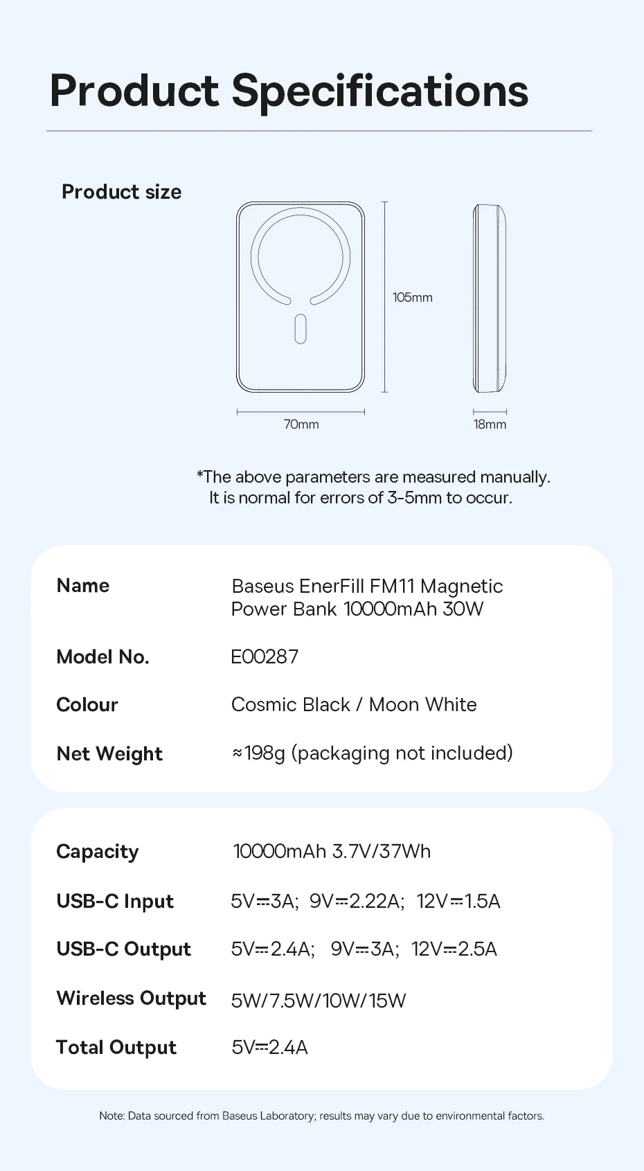 Baseus Magnetic Power Bank 10000mAh PD 30W Wired 15W Wireless Fast Charging For iPhone 17 16 Pro Max Samsung Magnetic Powerbank Baseus Magnetic Power Bank 10000mAh PD 30W Wired 15W Wireless Fast Charging For iPhone 17 16 Pro Max Samsung Magnetic Powerbank