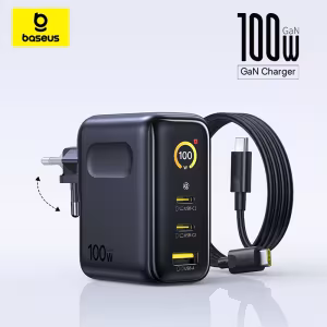 Baseus PicoGo AE21 Digital Display GaN Fast Charger 100W 2C1A PD