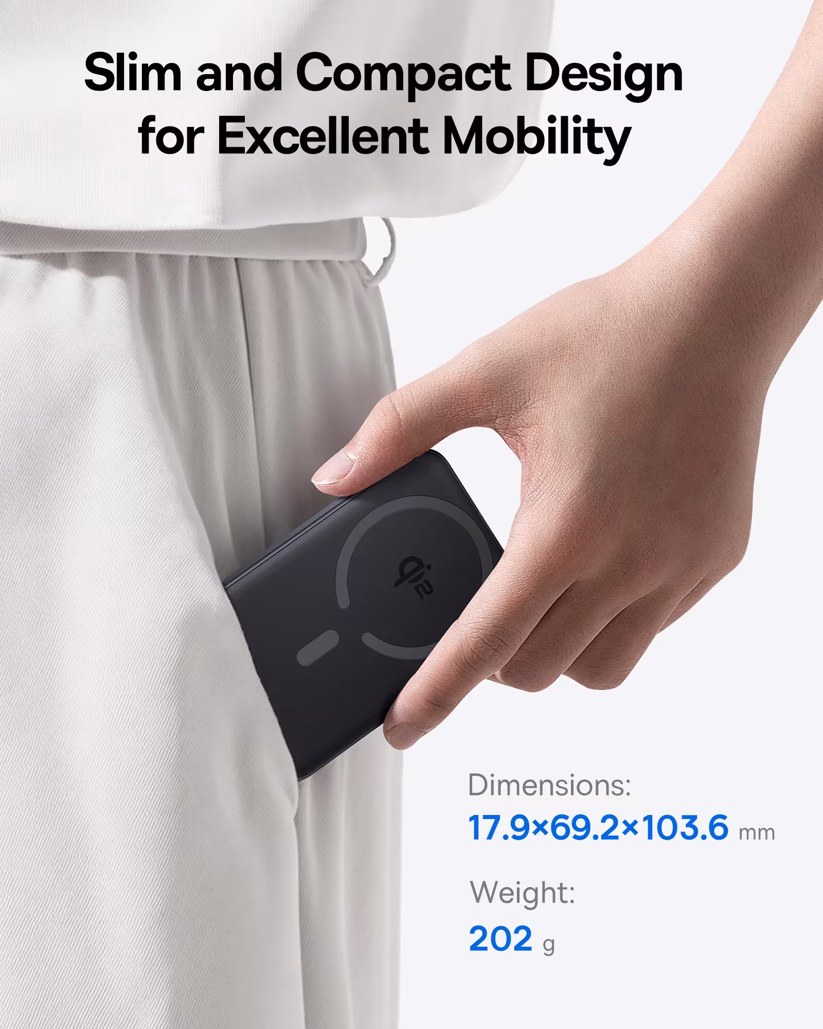 Baseus EnerFill FM12 Qi2 Magnetic Power Bank 10000mAh 15W Wireless 22.5W PD Fast Charging Baseus EnerFill FM12 Qi2 Magnetic Power Bank 10000mAh 15W Wireless 22.5W PD Fast Charging - Image 4