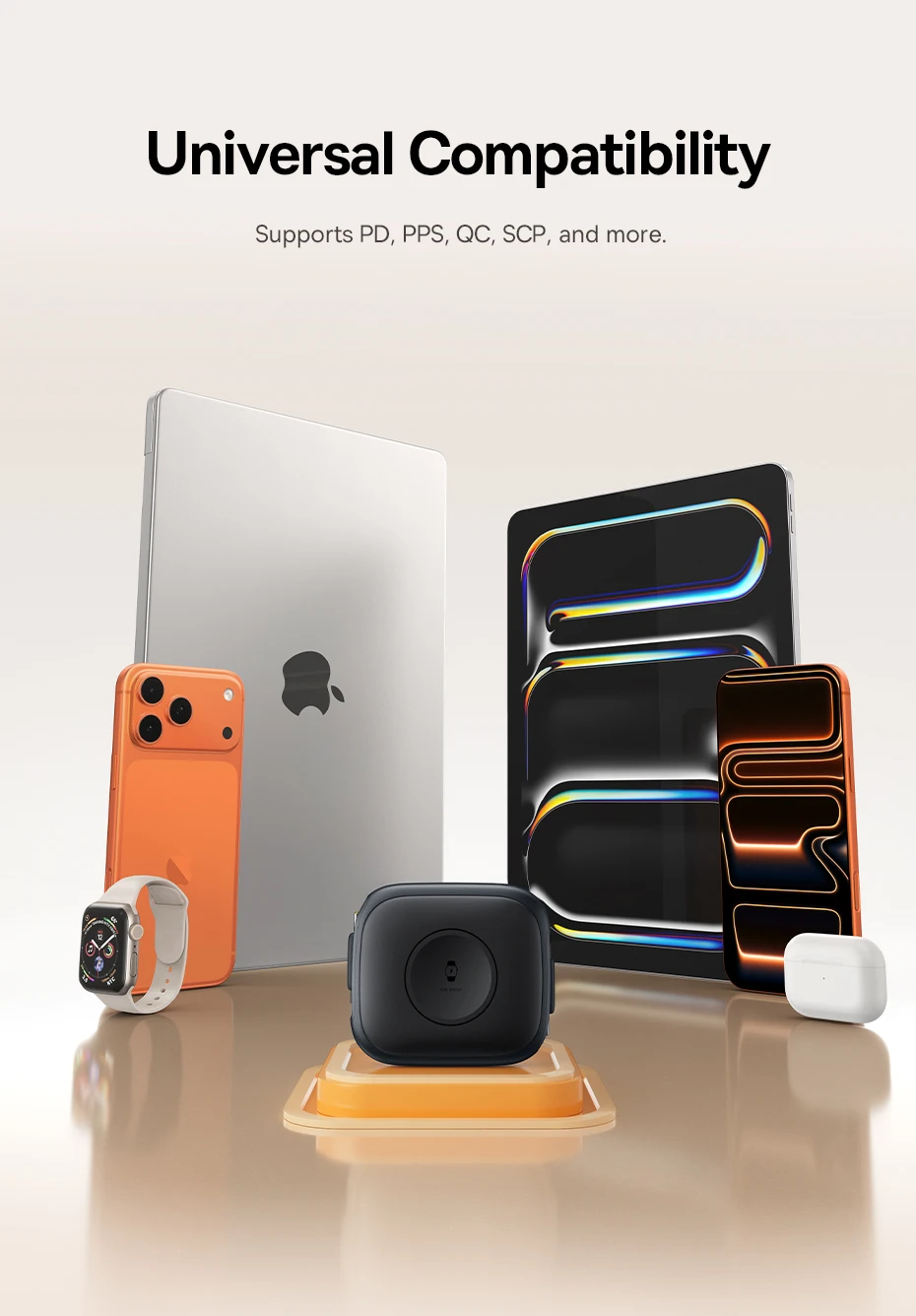Baseus 100W Retractable PD QC Fast Charging Cable Built-in E-Watch Wireless Charging USB-C Type-C Data Cable For iPhone MacBook Baseus 100W Retractable PD QC Fast Charging Cable Built-in E-Watch Wireless Charging USB-C Type-C Data Cable For iPhone MacBook