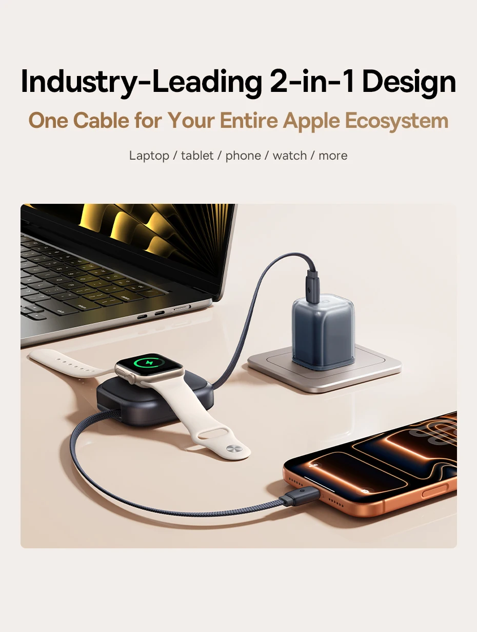 Baseus 100W Retractable PD QC Fast Charging Cable Built-in E-Watch Wireless Charging USB-C Type-C Data Cable For iPhone MacBook Baseus 100W Retractable PD QC Fast Charging Cable Built-in E-Watch Wireless Charging USB-C Type-C Data Cable For iPhone MacBook