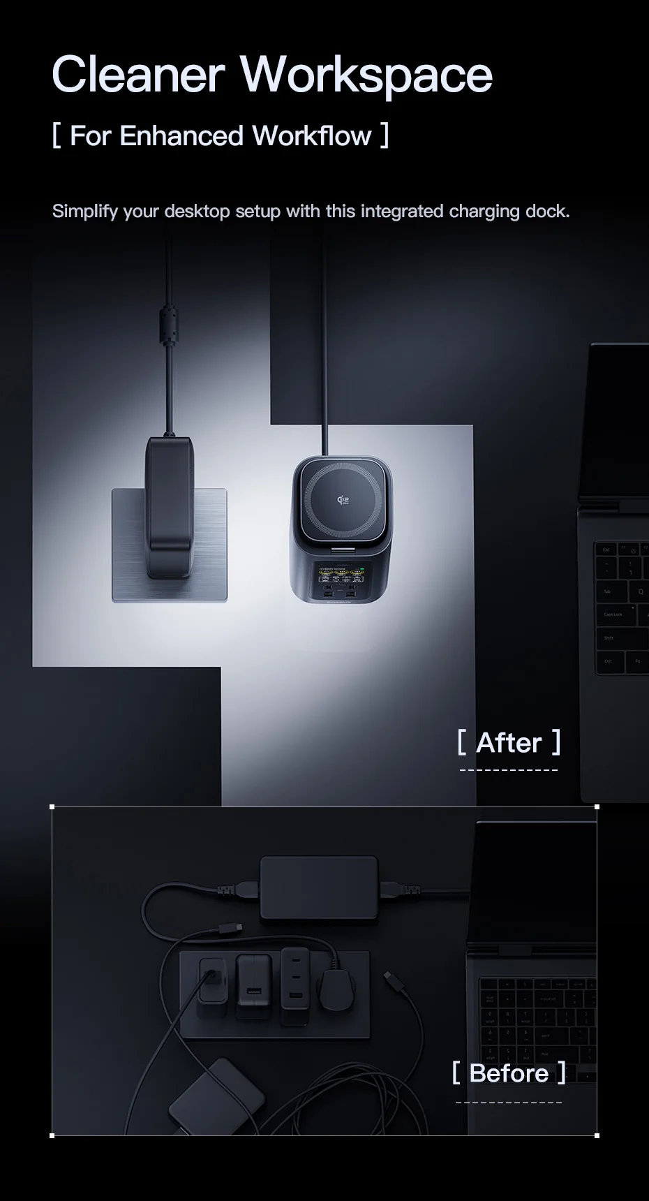 Baseus 160W 15-in-1 USB C HUB to 2 HDMI 4K@120Hz 60Hz with Qi2.2 25W Wireless Charger 180W GaN EU US Adapter Docking Station Hub Baseus 160W 15-in-1 USB C HUB to 2 HDMI 4K@120Hz 60Hz with Qi2.2 25W Wireless Charger 180W GaN EU US Adapter Docking Station Hub