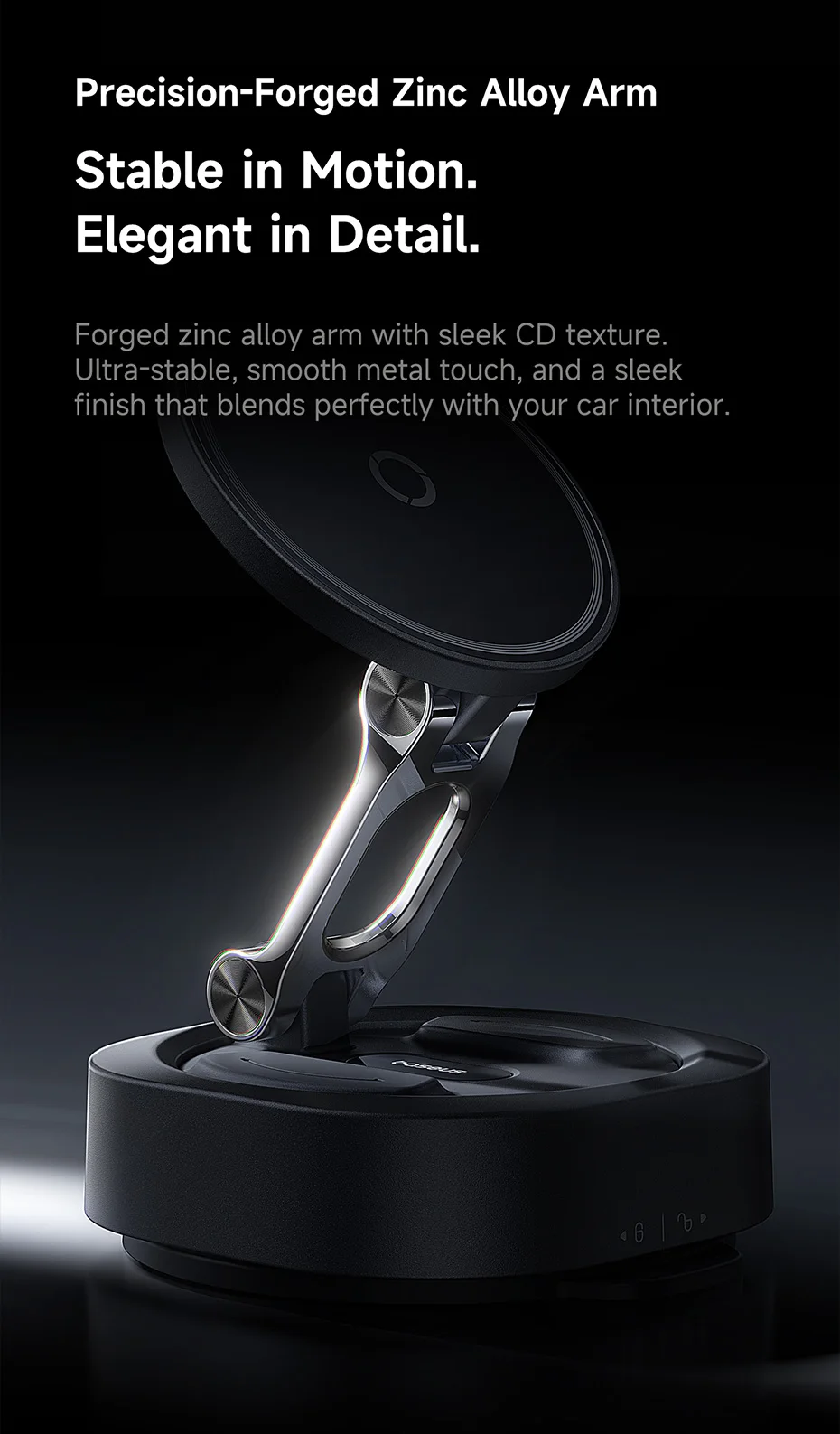 Baseus Magnetic Car Phone Holder Vacuum Suction Cup Stand Rotation Мagnet Holder For iPhone 17 16 Gym/Driving Vacuum Car Mount Baseus Magnetic Car Phone Holder Vacuum Suction Cup Stand Rotation Мagnet Holder For iPhone 17 16 Gym/Driving Vacuum Car Mount