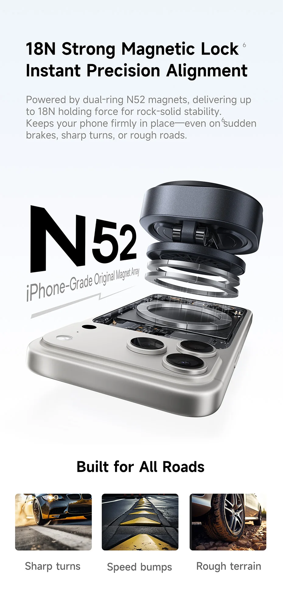 Baseus Magnetic Car Phone Holder Vacuum Suction Cup Stand Rotation Мagnet Holder For iPhone 17 16 Gym/Driving Vacuum Car Mount Baseus Magnetic Car Phone Holder Vacuum Suction Cup Stand Rotation Мagnet Holder For iPhone 17 16 Gym/Driving Vacuum Car Mount