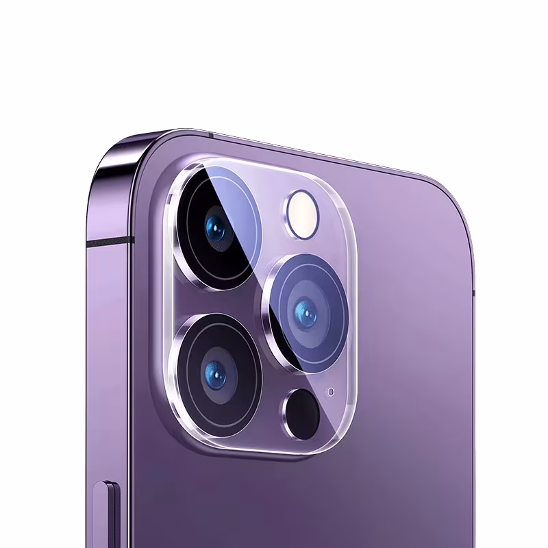 Baseus 2 Pack Camera Lens Protector for iPhone 16 Pro Max 15 Pro Max 14 Plus Tempered Glass Screen Protector