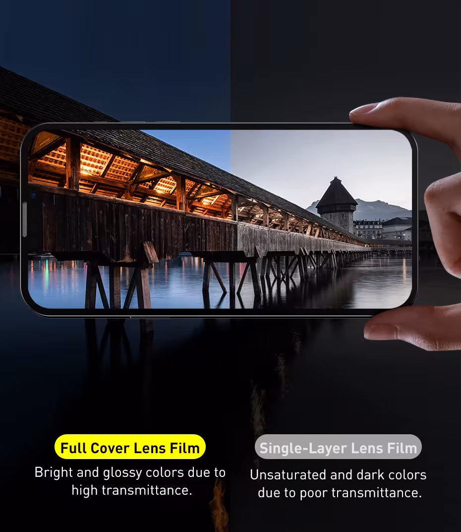 Baseus 2PCS Camera Lens Protector for iPhone 16 Pro Max 15 Pro Max 14 Plus Lens Tempered Glass Protection Film Screen Protector Baseus 2PCS Camera Lens Protector for iPhone 16 Pro Max 15 Pro Max 14 Plus Lens Tempered Glass Protection Film Screen Protector