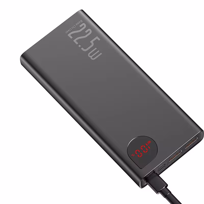 Baseus PD 22.5W Power Bank 10000mAh Portable Fast Charging Powerbank Type C USB-C PD Qucik Charge External Battery Charger Baseus PD 22.5W Power Bank 10000mAh Portable Fast Charging Powerbank Type C USB-C PD Qucik Charge External Battery Charger