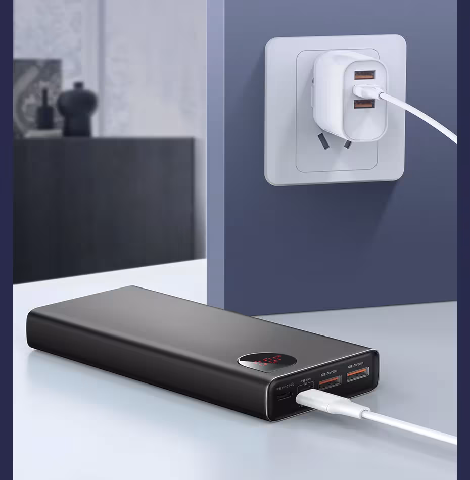 Baseus PD 22.5W Power Bank 10000mAh Portable Fast Charging Powerbank Type C USB-C PD Qucik Charge External Battery Charger Baseus PD 22.5W Power Bank 10000mAh Portable Fast Charging Powerbank Type C USB-C PD Qucik Charge External Battery Charger