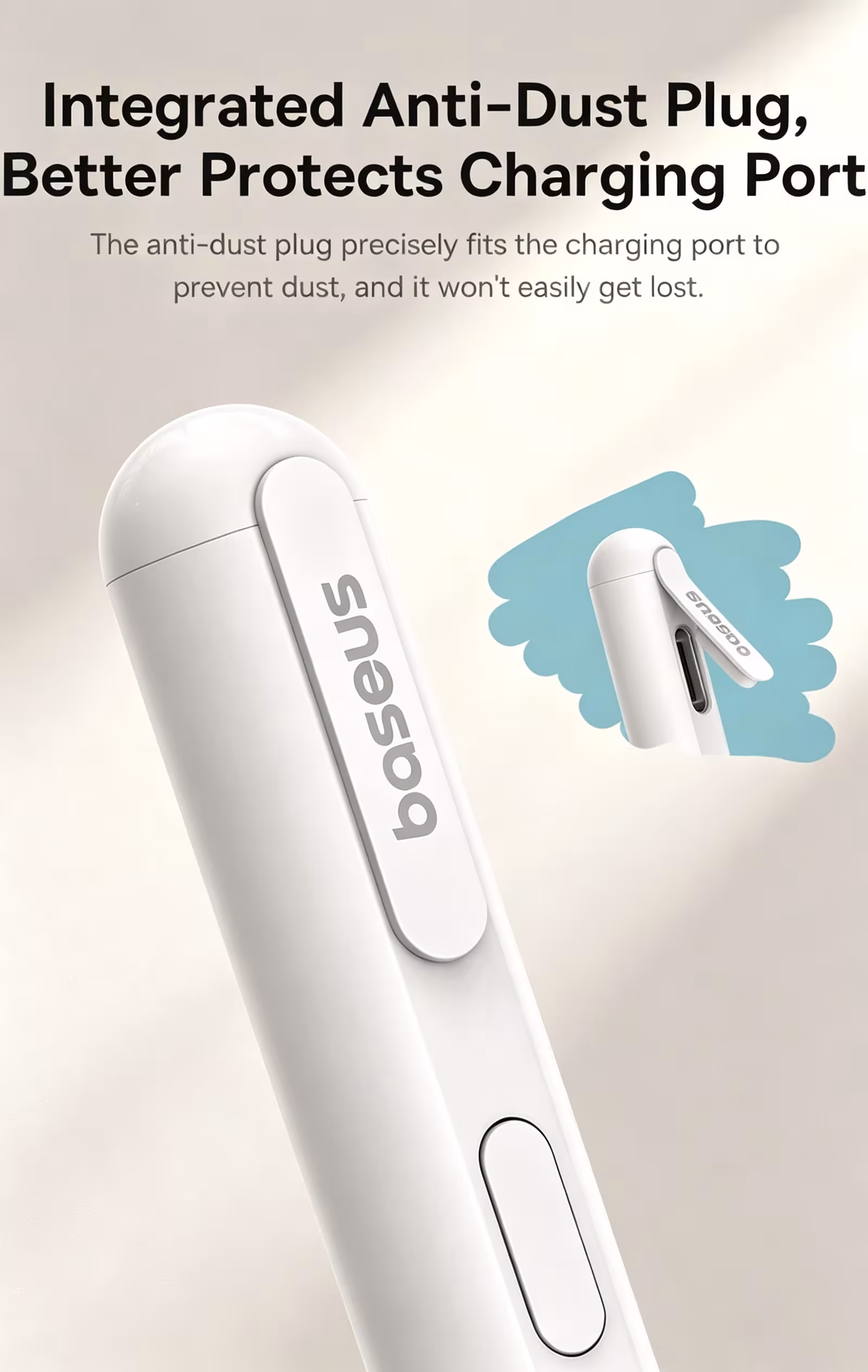 Baseus Magnetic Stylus Pen for Apple Pencil Bluetooth Connection for iPad Pro Air Mini Palm Rejection Tilt Pressure Tablet Pen Baseus Magnetic Stylus Pen for Apple Pencil Bluetooth Connection for iPad Pro Air Mini Palm Rejection Tilt Pressure Tablet Pen