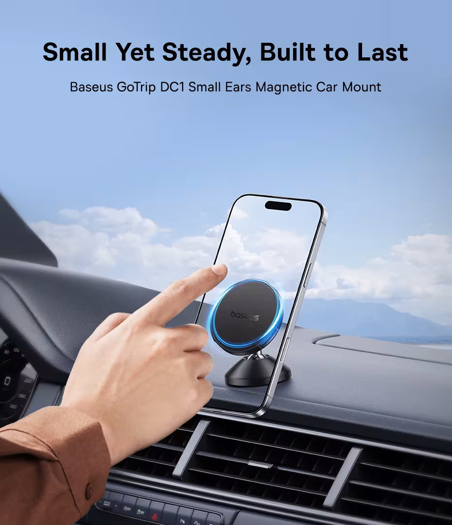 Baseus Magnetic Car Phone Holder for iPhone Xiaomi Huawei Full Rotation Metal Phone Holder Stand Sticker Universal Car Holder Baseus Magnetic Car Phone Holder for iPhone Xiaomi Huawei Full Rotation Metal Phone Holder Stand Sticker Universal Car Holder