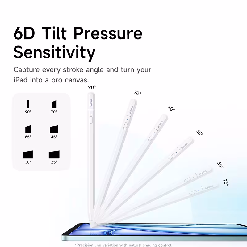 Baseus Smooth Writing PS3 Air Bluetooth Stylus for iPad with 15H Battery Life Baseus Smooth Writing PS3 Air Bluetooth Stylus for iPad with 15H Battery Life - Image 4