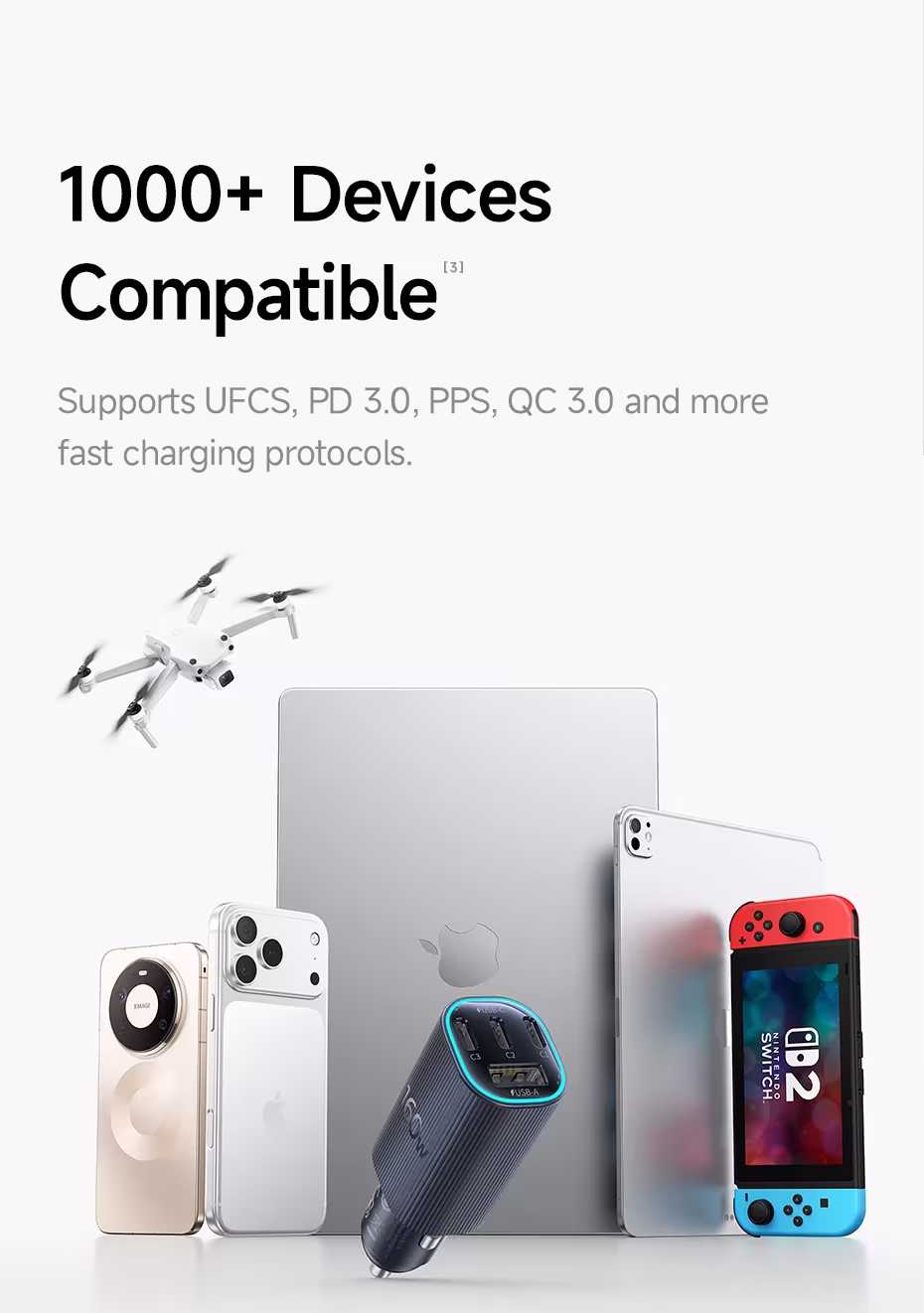 Baseus 160W Magnetic Car Charger Type-C Fast Charger with 4 Ports Fast Charging USB for iPhone 17 16 15 14 Pro Xiaomi Samsung Baseus 160W Magnetic Car Charger Type-C Fast Charger with 4 Ports Fast Charging USB for iPhone 17 16 15 14 Pro Xiaomi Samsung