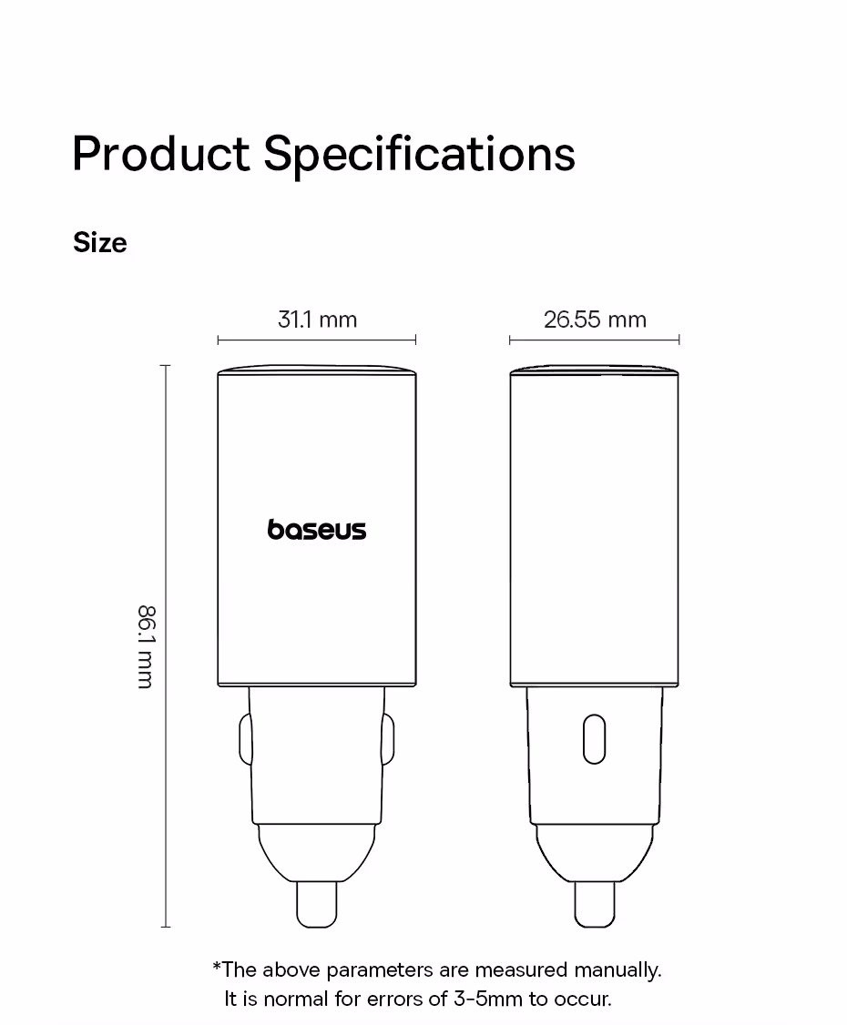 Baseus 160W Magnetic Car Charger Type-C Fast Charger with 4 Ports Fast Charging USB for iPhone 17 16 15 14 Pro Xiaomi Samsung Baseus 160W Magnetic Car Charger Type-C Fast Charger with 4 Ports Fast Charging USB for iPhone 17 16 15 14 Pro Xiaomi Samsung
