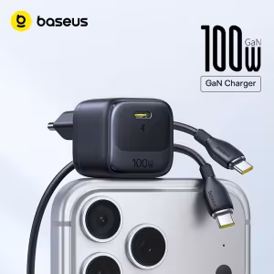 Baseus 100W GaN Fast Charger USB C PD Quick Charge for Laptop iPhone iPad
