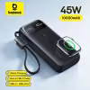 Baseus EnerFill 10000mAh Power Bank 45W with Magnetic Watch Charger