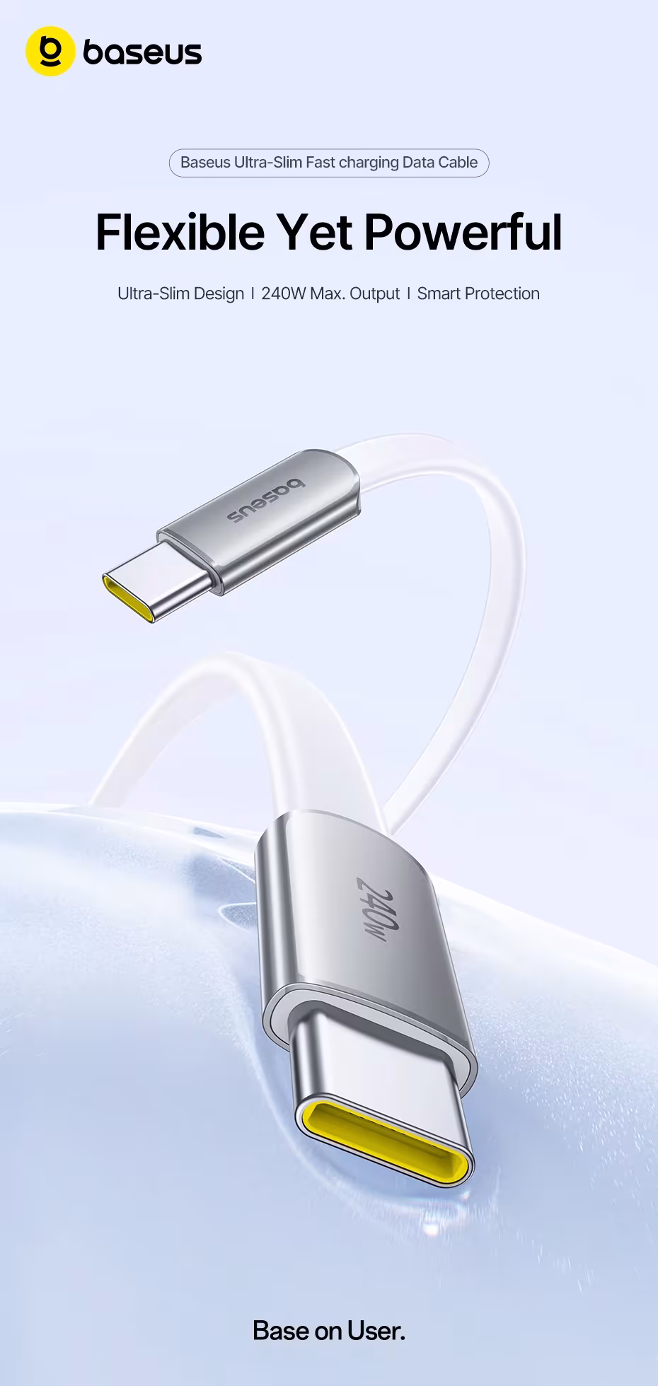 Baseus 240W Ulta-Slim USB C Cable for iPhone 17 16 15 Plus Pro Max 5A PD 3.0 Fast Charging Charger Cord for Samsung,Xiaomi Cable Baseus 240W Ulta-Slim USB C Cable for iPhone 17 16 15 Plus Pro Max 5A PD 3.0 Fast Charging Charger Cord for Samsung,Xiaomi Cable