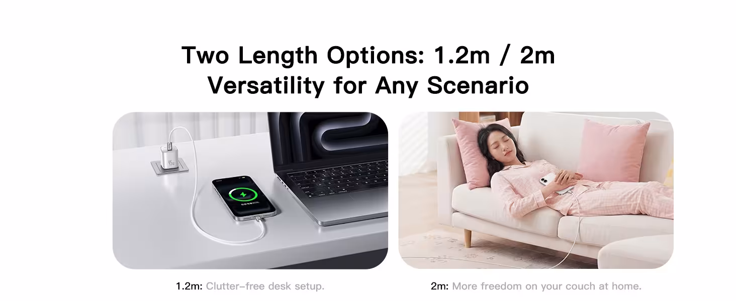 【NEW】Baseus 100W Cable USB Type C for iPhone 17 16 15 Plus Pro Max Charger Cable Type-C to Type-C For Macbook Pro ipad PD Cable 【NEW】Baseus 100W Cable USB Type C for iPhone 17 16 15 Plus Pro Max Charger Cable Type-C to Type-C For Macbook Pro ipad PD Cable