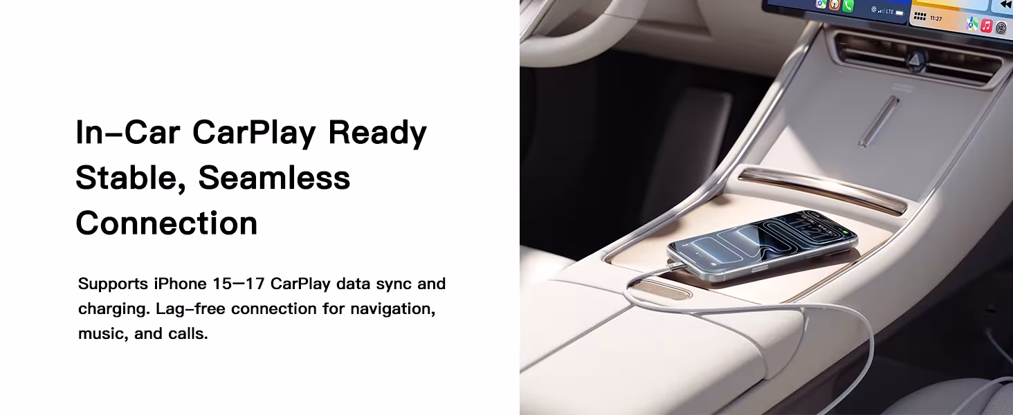 【NEW】Baseus 100W Cable USB Type C for iPhone 17 16 15 Plus Pro Max Charger Cable Type-C to Type-C For Macbook Pro ipad PD Cable 【NEW】Baseus 100W Cable USB Type C for iPhone 17 16 15 Plus Pro Max Charger Cable Type-C to Type-C For Macbook Pro ipad PD Cable