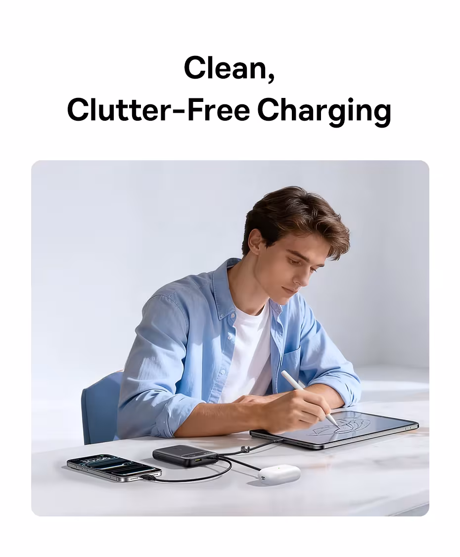 Baseus 45W Power Bank 10000mAh 20000mAh Built-In Dual USB-C Cable Fast Charging for iPhone 17 16 Pro Max Samsung S25 Xiaomi Poco Baseus 45W Power Bank 10000mAh 20000mAh Built-In Dual USB-C Cable Fast Charging for iPhone 17 16 Pro Max Samsung S25 Xiaomi Poco