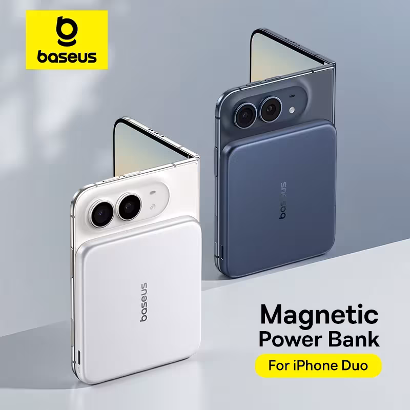 Baseus Qi2 15W Magnetic Power Bank 5000mAh 25W USB-C Slim 7.9mm Baseus Qi2 15W Magnetic Power Bank 5000mAh 25W USB-C Slim 7.9mm